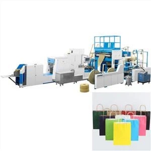 Màquina de fabricació de bosses de paper automàtic